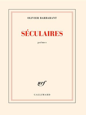 cover image of Séculaires